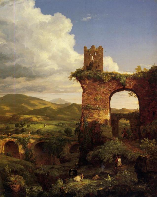 Thomas Cole Arch of Nero Norge oil painting art